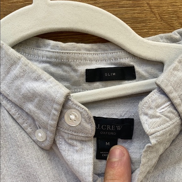 Jcrew grey button-down - Picture 2 of 2